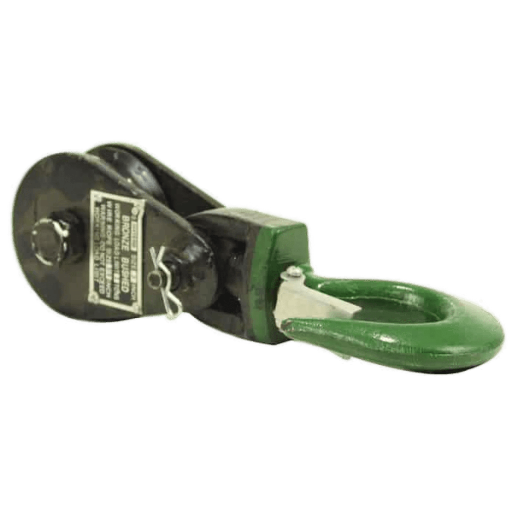 Snatch Block | 4,000 lbs | Safety Swivel Hook - PIERCE