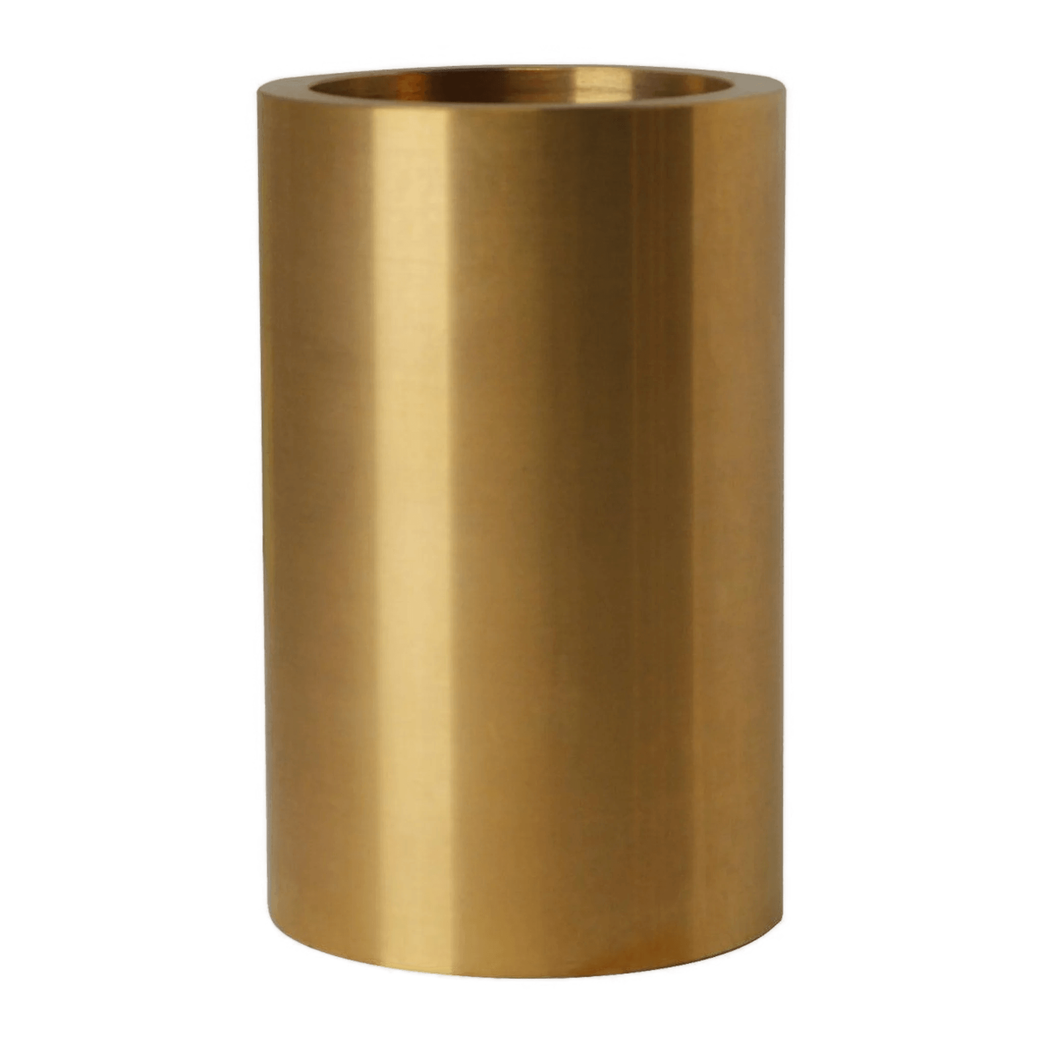 The PIERCE Brass Bushing for King Pin features a smooth, reflective cylindrical surface.