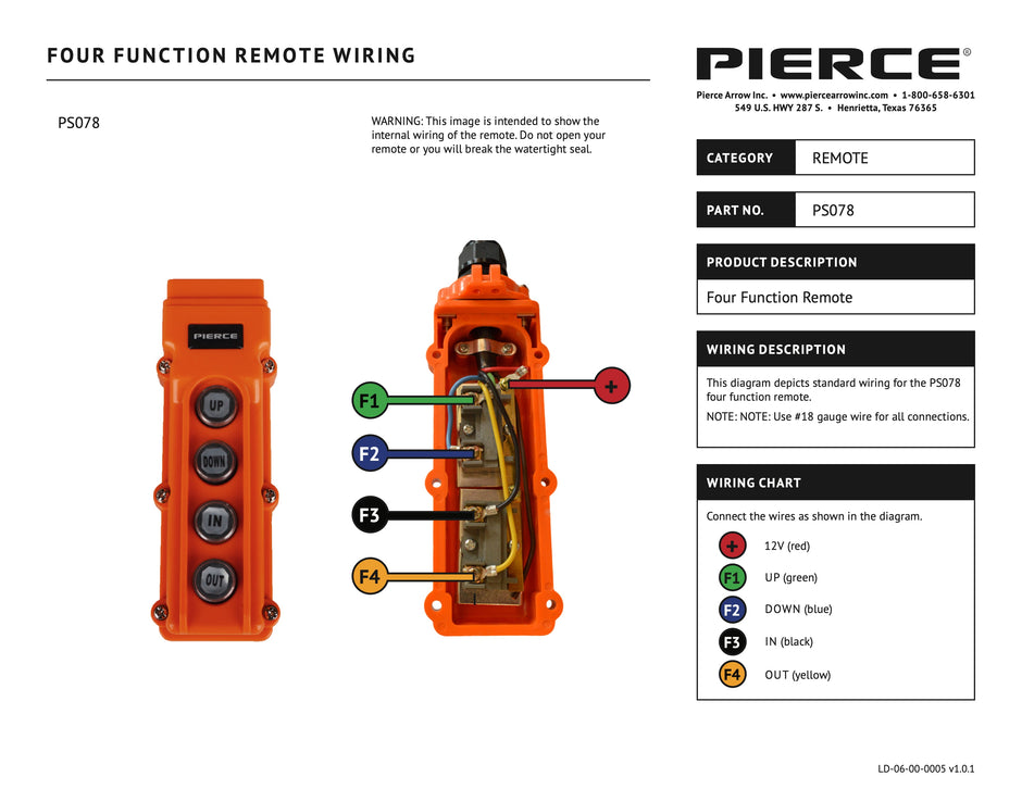 PS078 Wiring Diagram