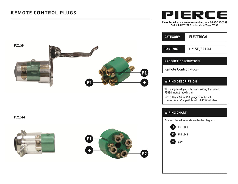 P215(F,M) Wiring Diagram