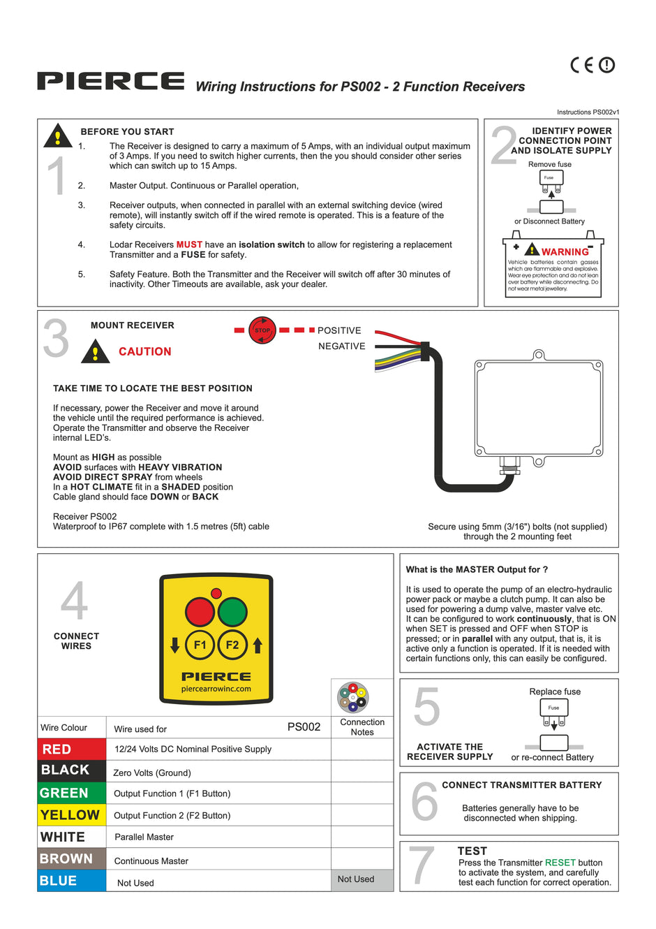 PS002 Wiring Diagram