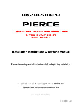 DK2UCSBKPD Owner's Manual
