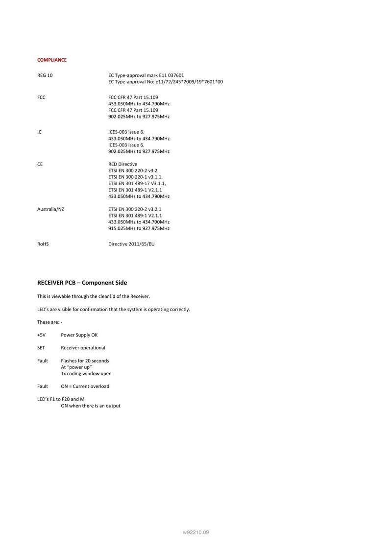 92210 - 10 Function with IP Transmitter — Page 4