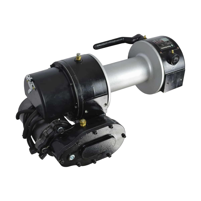 12,500 lb 12V Worm Gear Winch | 11 in Drum