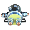 Asetek Enterprise Company LTD 12V Winch Solenoid with Grounding Screw, featuring metal terminals and a mounting bracket, compatible with PS528C solenoid assembly and PS654 winch, shown against a white background.
