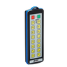 The 16 Function Lodar Replacement IP Transmitter from the 9000 Series by Lodar LTD features blue edges and multiple yellow buttons, as well as a distinctive red and green button at the top. It is a reliable backup transmitter with versatile 16-function capabilities.