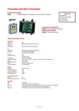 Thumbnail for 92002 - 2 Function Mini with Master
