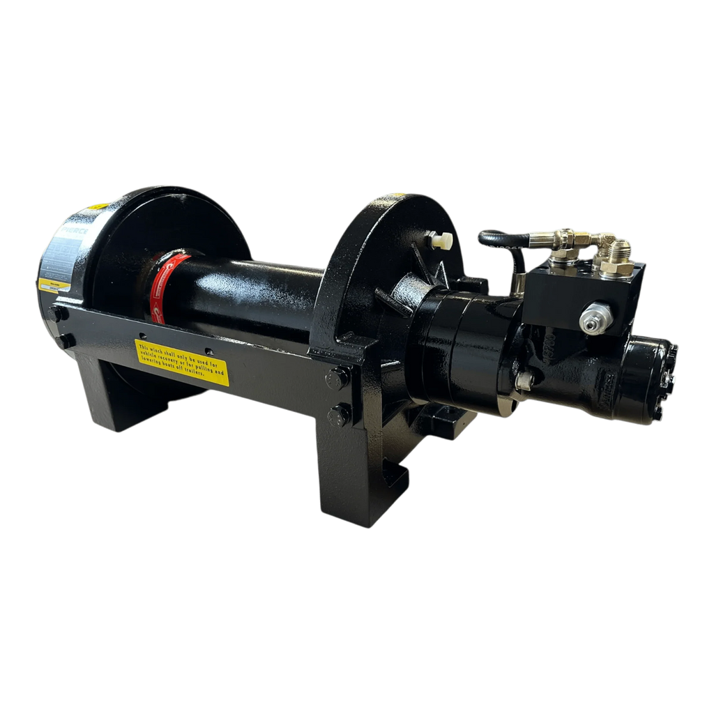 20,000 lb Hydraulic Recovery Winch | Long, Manual | Pierce – PIERCE