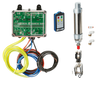 Lodar Service 2 Function IP Wireless Actuator Control System (92 Series, FET Air Receiver) includes an electronic control box, colored wires, remote, metal sensor, and connectors—perfect for wireless pneumatic actuator integration.