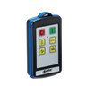 A compact Lodar LTD 9000 Series handheld remote control, styled as a 2-function replacement IP transmitter, featuring distinct buttons ideal for essential functions. Perfect for ensuring seamless operation when used as a backup transmitter.