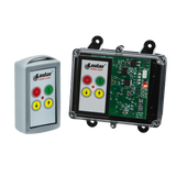 The Lodar LTD 92 Series 2 Function Standard Wireless Control System, featuring a FET Keypad Receiver without Master Output, includes arrow buttons for seamless operation and integrates smoothly into any wireless control system.