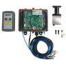 The PIERCE 2 Function Direct Mount Wireless Air System – Jerr-Dan (Husco Valves) includes remote control, Husco valve actuator, circuit box, cables, bracket, screws, and connectors—ideal for compact hydraulic and wireless valve control setups.