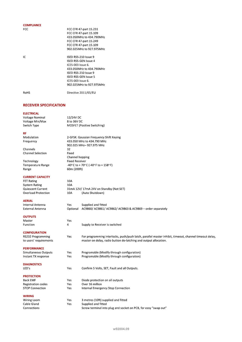 92004 - 4 Function with Mini Transmitter — Page 2