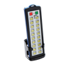 The 40 Function Lodar Replacement IP SHIFT Transmitter | 92 Series from Lodar LTD comes with a stylish black stand and 20 buttons, including several yellow ones for quick access. It features a prominent red stop button, a green start button, and advanced firmware to guarantee smooth remote control operation.