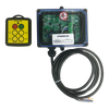 The PIERCE 4 Function Wireless Remote Control System includes a remote and circuit board with cables, seamlessly integrated for 12/24V equipment with a strong IP rating for durability.