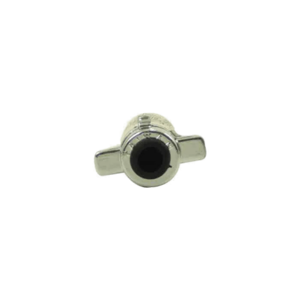 Front view of the Stoneridge Inc 4 Prong Male Winch Plug against a white background; perfect replacement part for PS654 series winches.