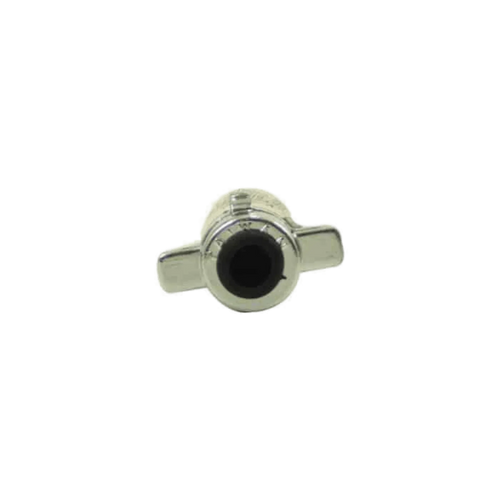 Front view of the Stoneridge Inc 4 Prong Male Winch Plug against a white background; perfect replacement part for PS654 series winches.