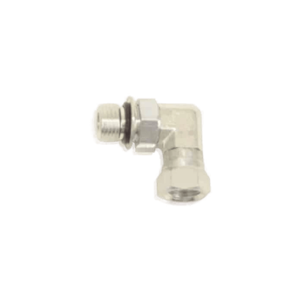 Hydraulics | Fitting | Boss Thread | Swivel | Male 9/16 in | Female 1/4 in | 90 Degrees - PIERCE 