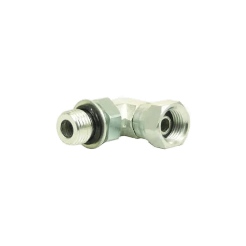 Hydraulics | Fitting | Boss Thread | Swivel | Male 9/16 in | Female 1/4 in | 90 Degrees - PIERCE 
