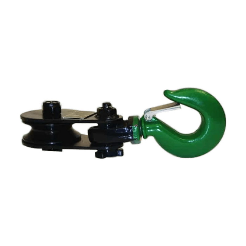 Snatch Block | 8,000 lbs | Safety Swivel Hook - PIERCE 