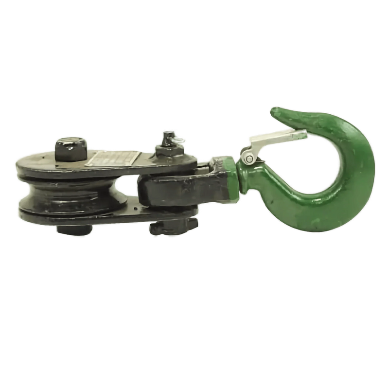 2 Ton Snatch Block with Swivel Hook