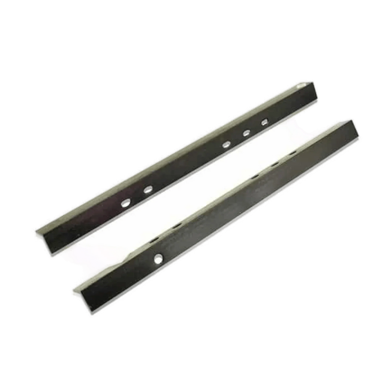 Two Internal - Production Shop Universal Angle Mounts with multiple holes for flush mounting are positioned parallel on a plain white background.