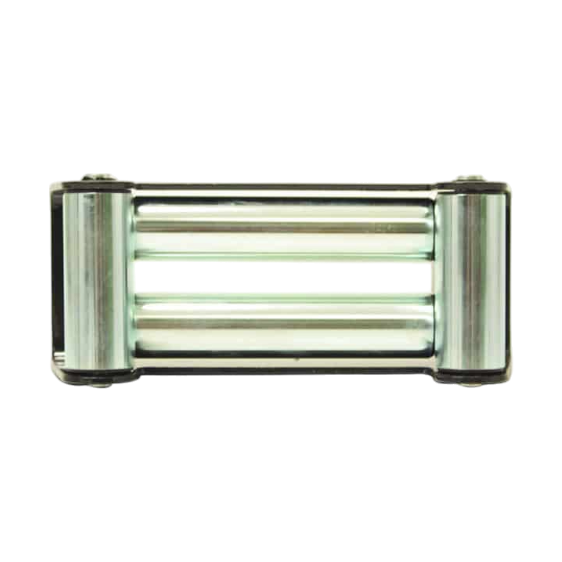 The PIERCE 6,000 lb Recovery Winch is equipped with a dual roller fairlead boasting two metal rollers to expertly guide the winch cable for smooth operation. This robust and compact winch is engineered for efficiency and durability in challenging conditions.
