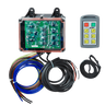 The Lodar Service 6 Function Standard Wireless Actuator Control System (92 Series, FET Air Receiver, No Actuators) includes an electronic control box, handheld remote, and cables—perfect for custom air setups or wireless valve control of pneumatic actuators.