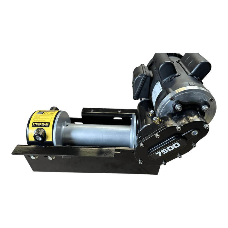 7,500 lb 110V Worm Gear Winch | 11 in Drum