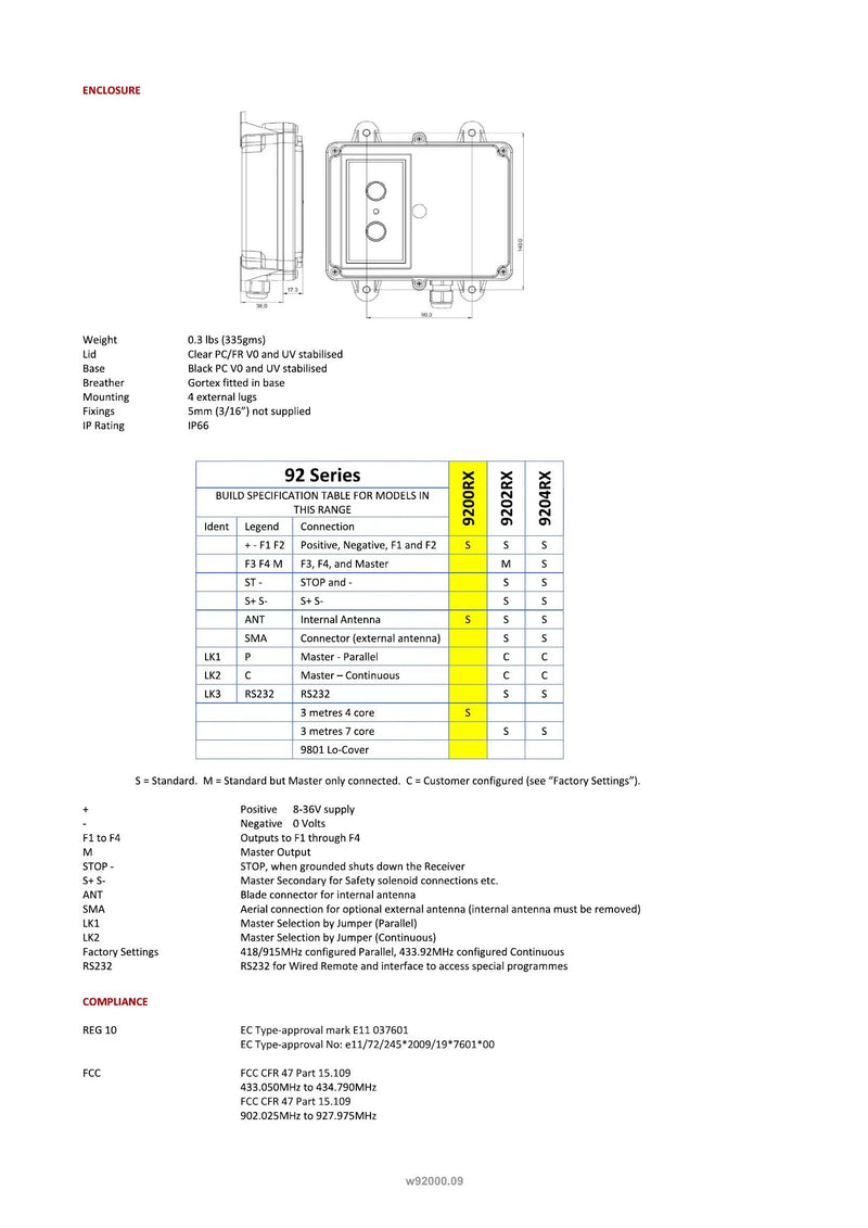 92000 - 2 Function with Mini Transmitter — Page 3