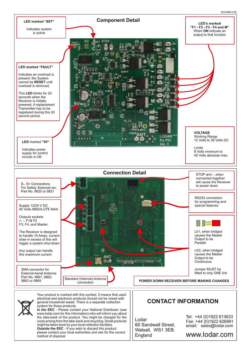 92-93 Series - Wiring Instructions for 2 & 4 Function FET Receivers — Page 2