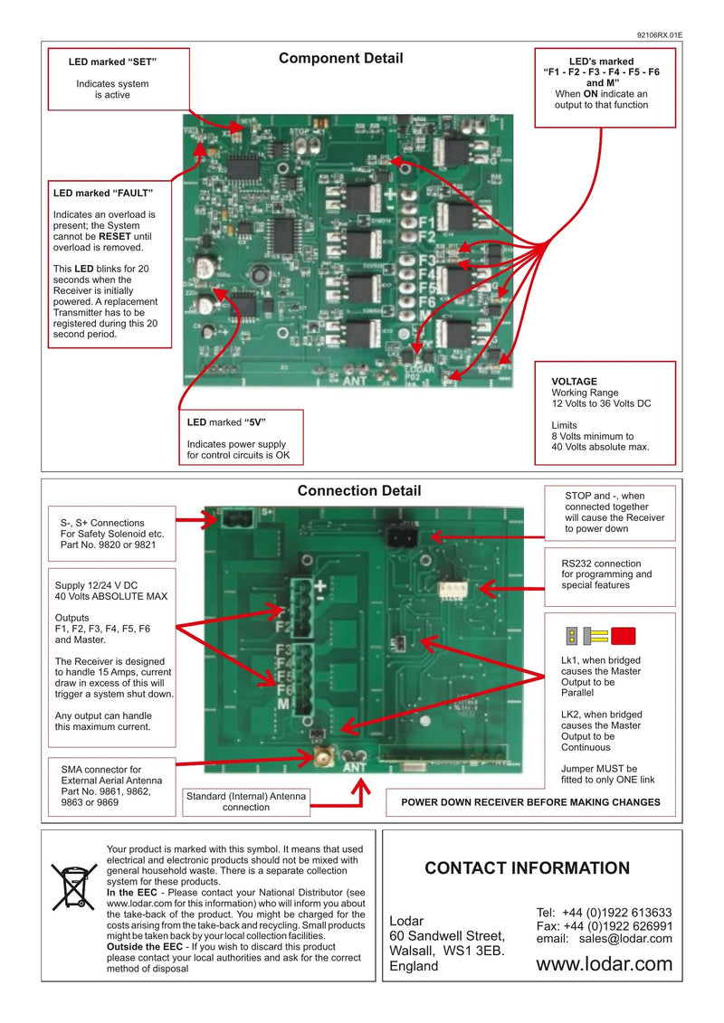 92-93 Series - Wiring Instructions for 6 Function Receivers — Page 2