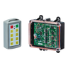 The Lodar LTD 8 Function Standard Wireless Control System (92 Series FET Receiver) and its remote are displayed side by side on a black background.