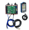 Lodar LTD 2 Function IP Wireless Actuator Control System (92 Series) with exposed circuit board, coiled black cable, and remote; FET Air Receiver included, no actuators. For use in Lodar wireless air actuator systems.