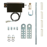 The Lodar Replacement Electric Actuator Hardware by Lodar LTD features brackets, bolts, and a premium actuator on a white background.