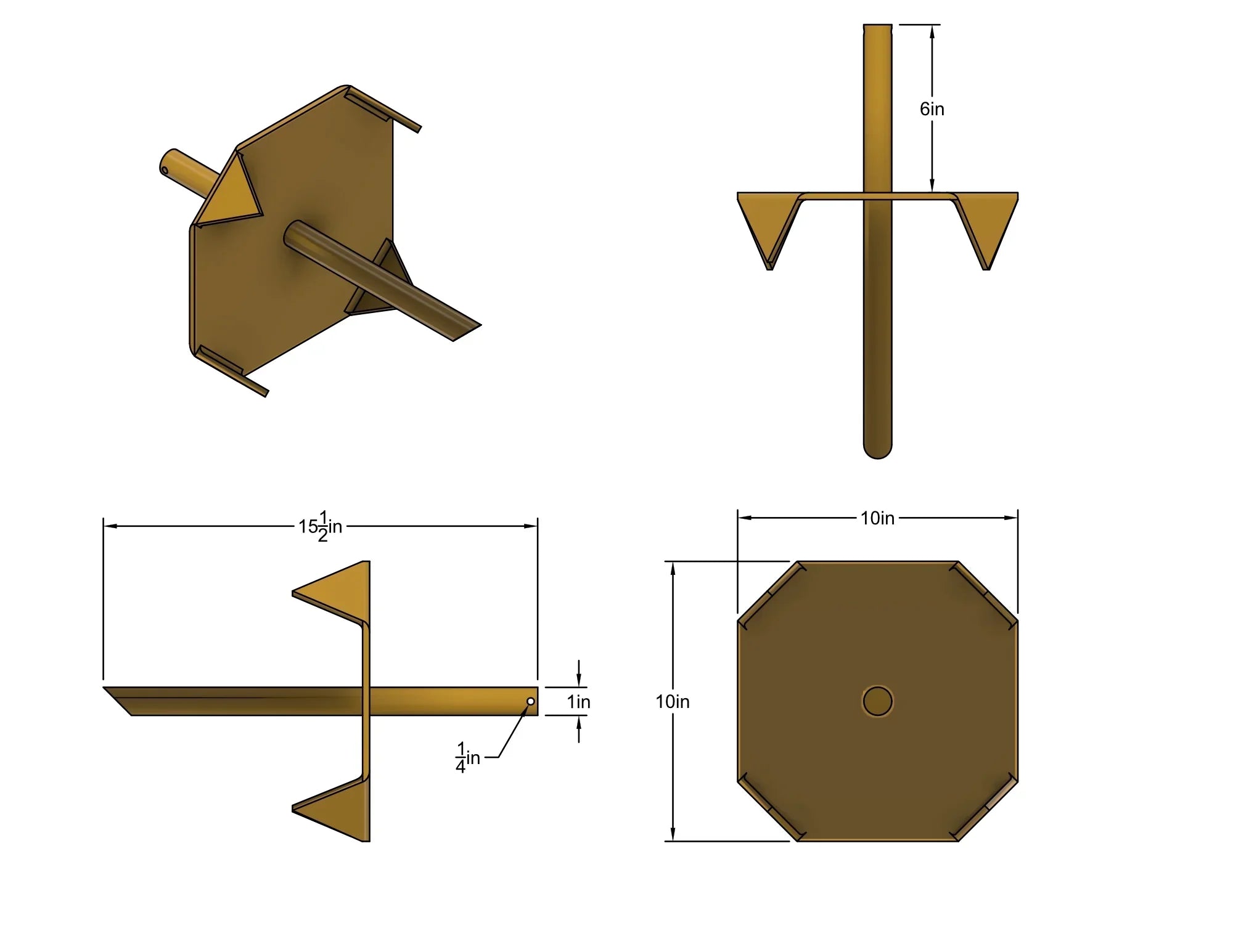 Bale Unroller Replacement Squeeze Spinner