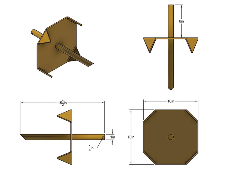 Bale Unroller Replacement Squeeze Spinner