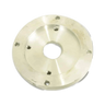 PIERCE Adapter for 110V Electric Worm Gear Winches: aluminum round flange with central and five edge holes, perfect for PS654-EK winch replacement.