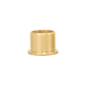 The WPT Power (Shanghai) Ltd Bushing | Drum | Worm Gear Winches is a cylindrical, flanged brass bushing—ideal as a winch drum bushing or replacement part—shown on a plain white background.