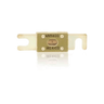 The PIERCE Controls 400 Amp fuse is gold-colored, labeled ANN400 MEXICO, and is typically used as a fuse link in a fuse block.