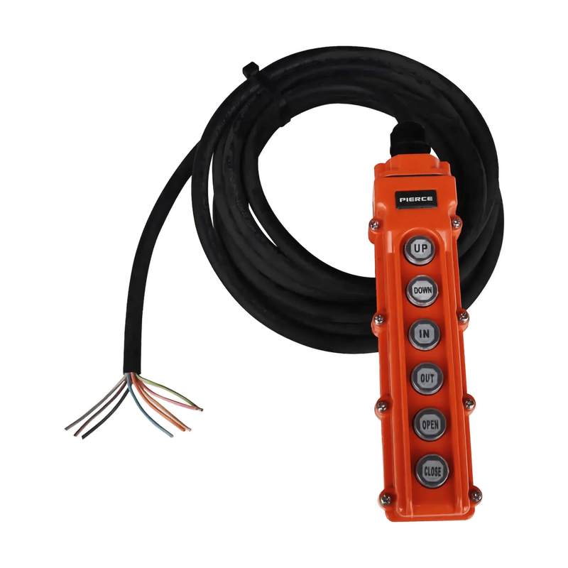 PIERCE 6 Button Momentary Remote Control with 15' Cord