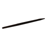 A Forged Bale Spear by Pro-Link, Inc.—a dark, slender wooden stick with one pointed end and one rounded end—lies on a white background.