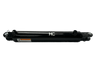 PIERCE Welded Cylinder with 3" bore and 16" stroke, shown on a white background, rated for 3000 psi with metal fittings at both ends—ideal for hydraulic bale spikes.