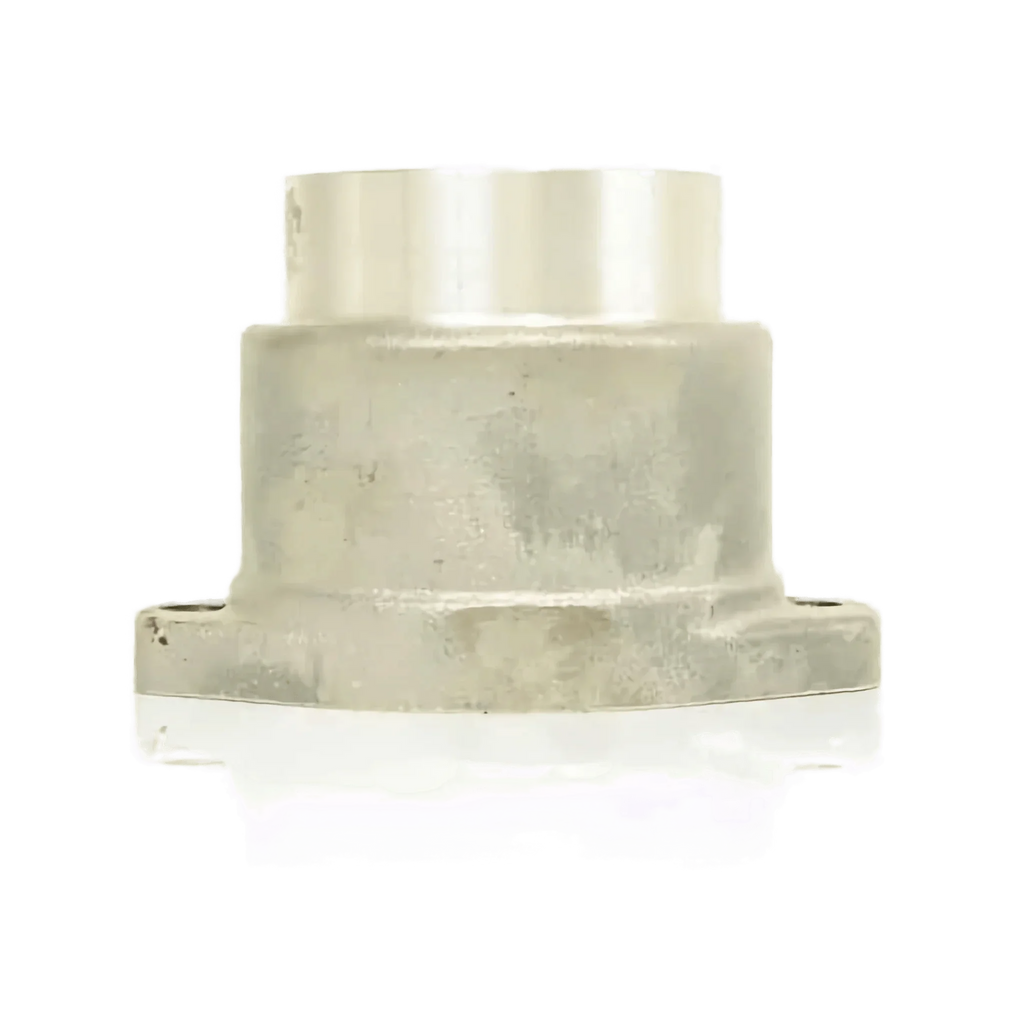 The PIERCE Hydraulic Motor Adapter, made from cast aluminum for hydraulic worm gear winches, is shown isolated on a white background.