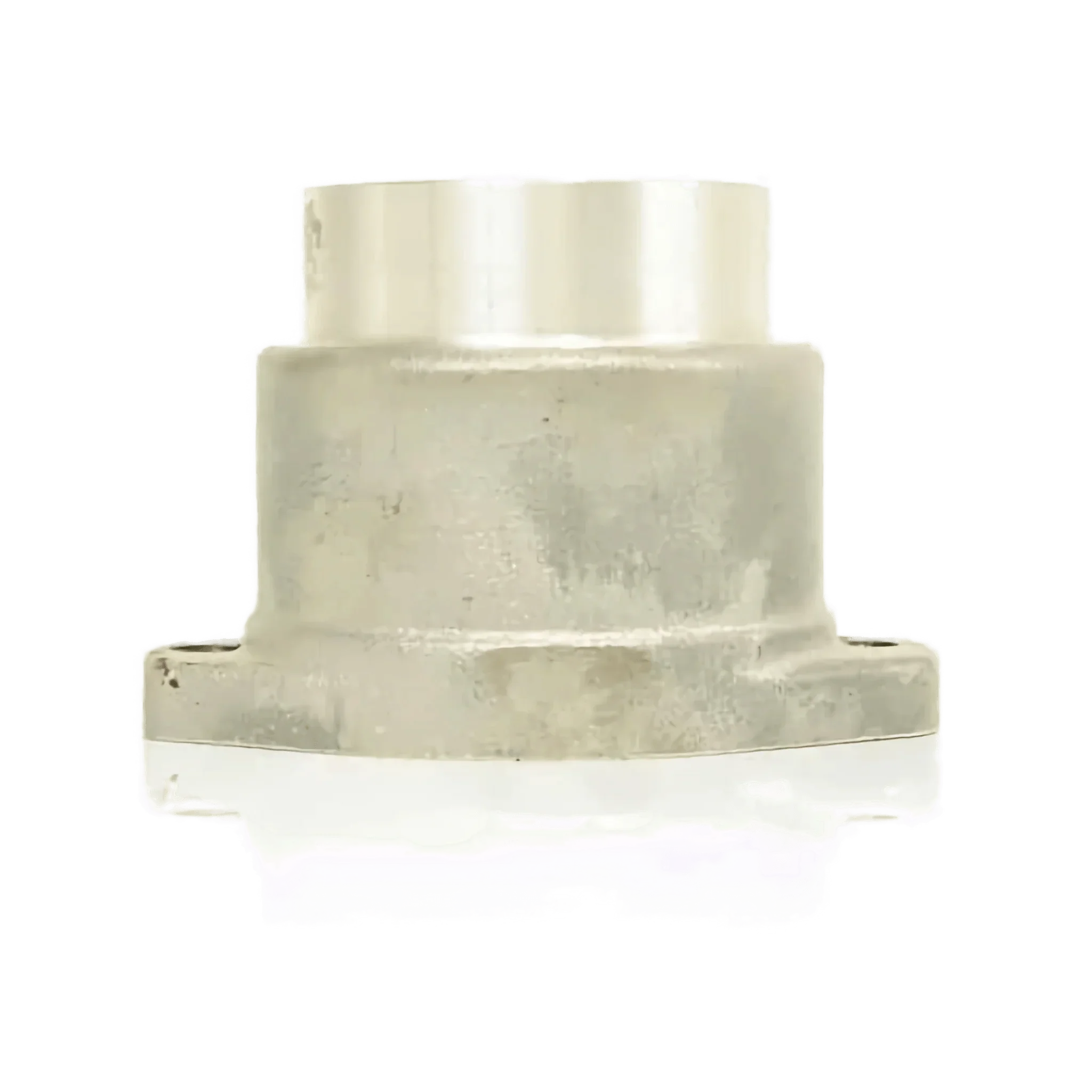The PIERCE Hydraulic Motor Adapter, made from cast aluminum for hydraulic worm gear winches, is shown isolated on a white background.