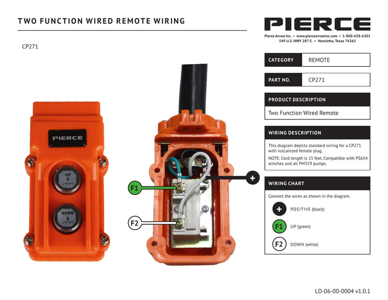 CP271 - Wiring Diagram — Page 1