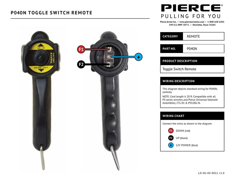 P040N - Wiring Diagram — Page 1