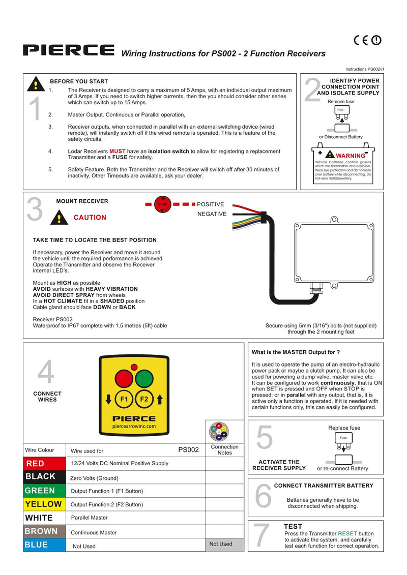 PS002 - Wiring Diagram — Page 1