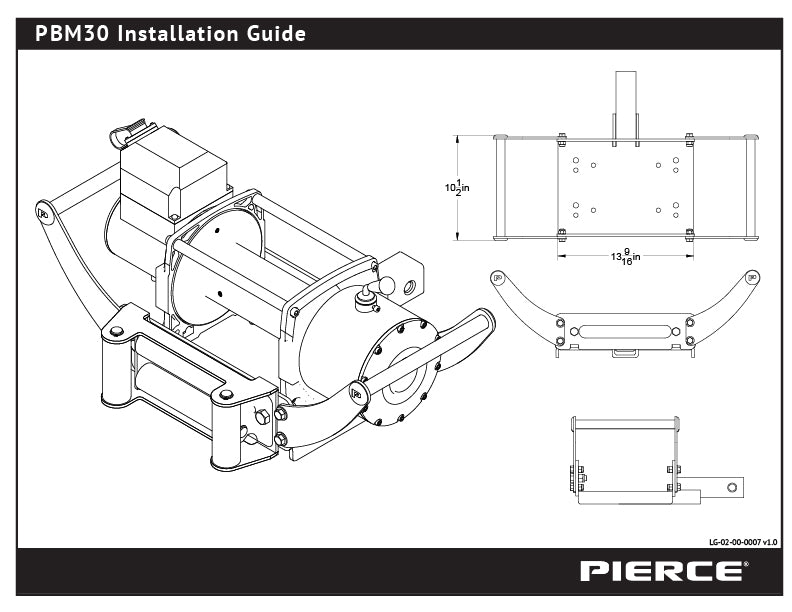 PBM30 Installation Guide — Page 1