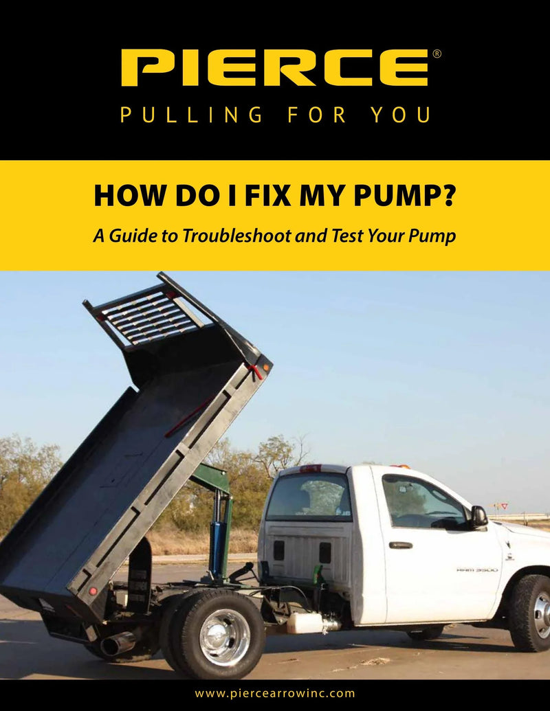 Pump Troubleshooting Guide — Page 1